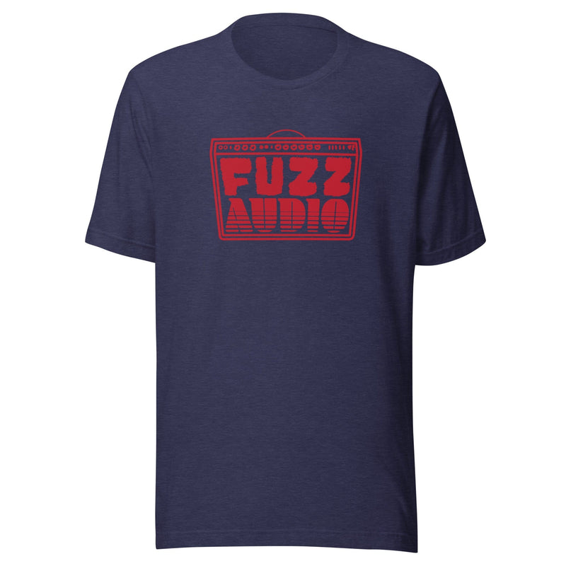 Fuzz Audio Shirt Amp Design - Red Apparel Fuzz Audio Heather Midnight Navy S 