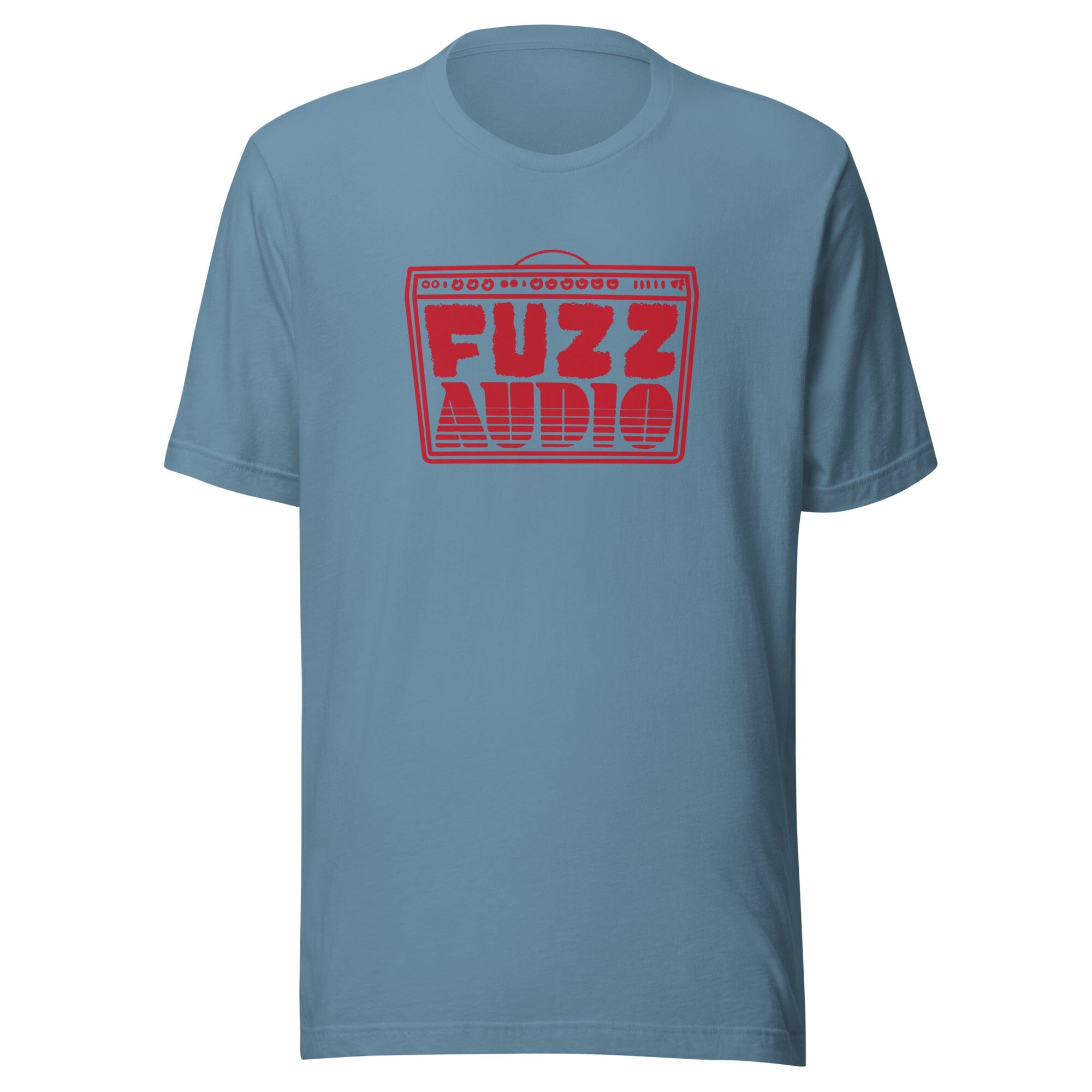 Fuzz Audio Shirt Amp Design - Red Apparel Fuzz Audio Steel Blue S 