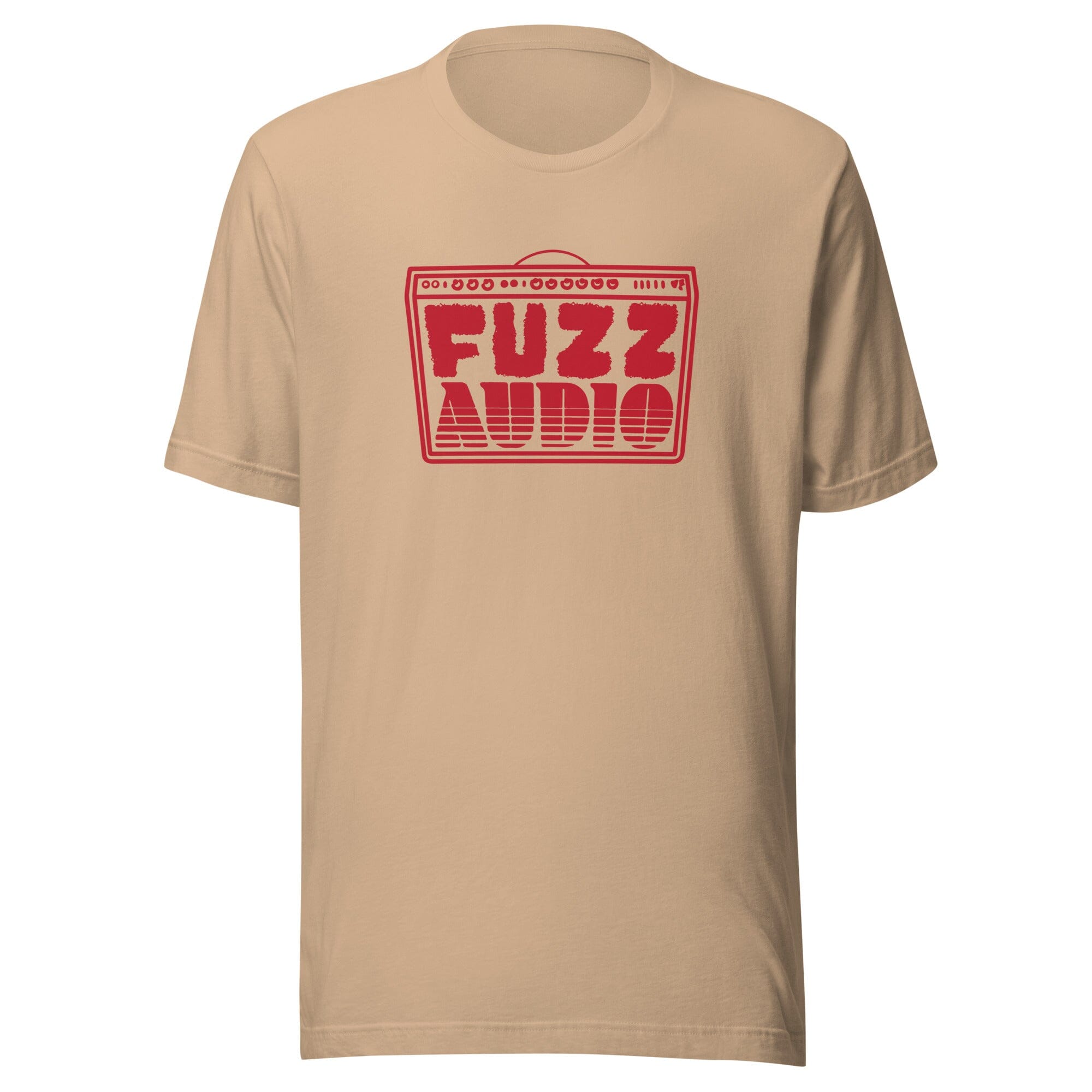 Fuzz Audio Shirt Amp Design - Red Apparel Fuzz Audio Tan S 