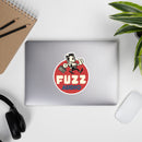 Fuzz Audio Stickers - Red Logo Decorative Stickers Fuzz Audio 
