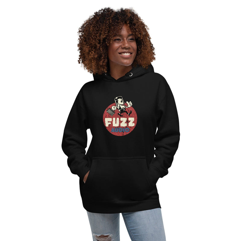 Fuzz Audio Unisex Hoodie - Front Logo Fuzz Audio Black S 