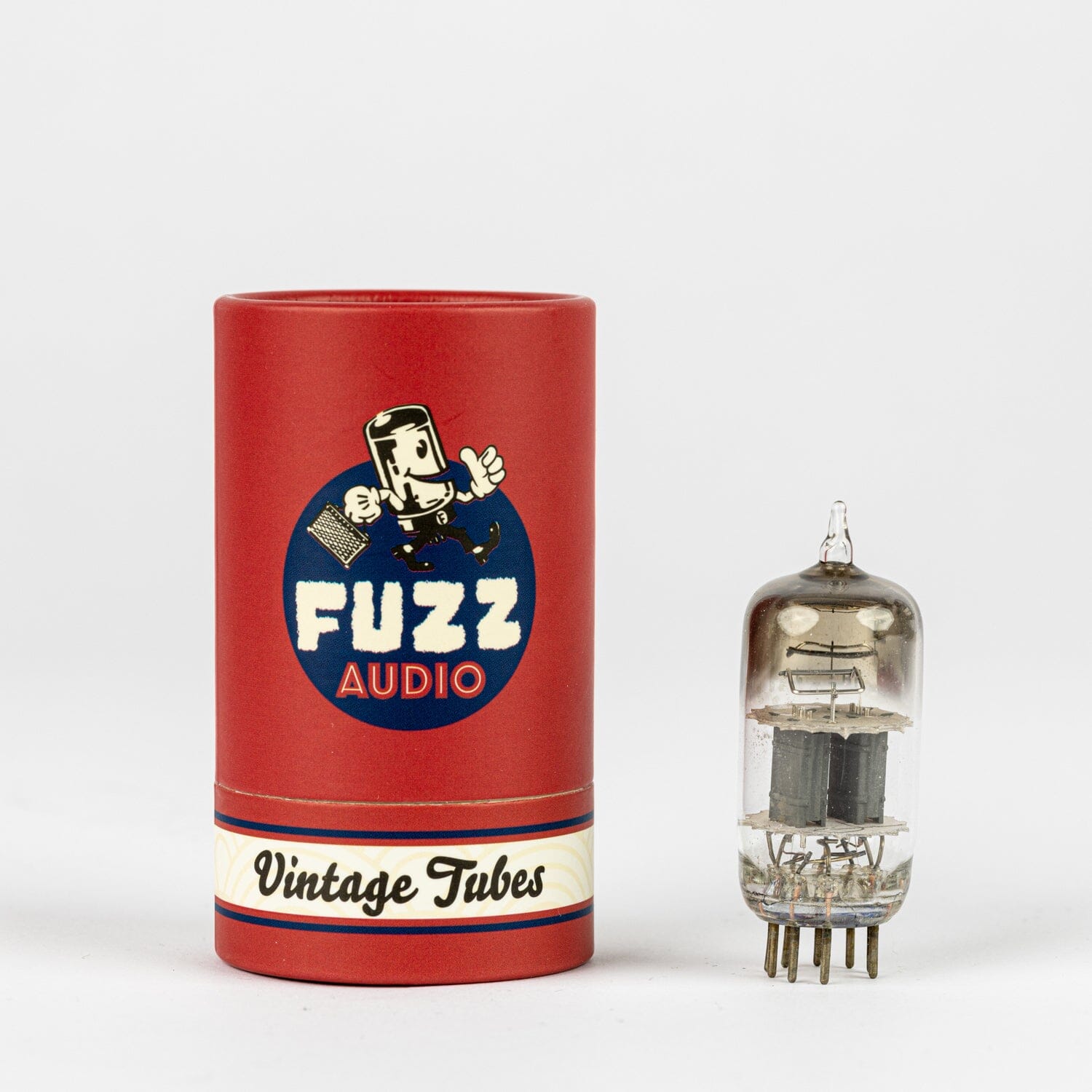 GE 12AY7 Grey Plates NOS Tubes Fuzz Audio 