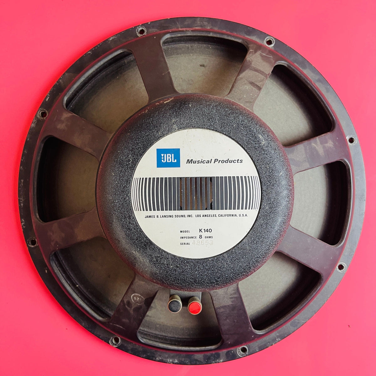 JBL K140 Vintage 15&quot; Speaker 8 Ω Replacement Speakers Fuzz Audio 