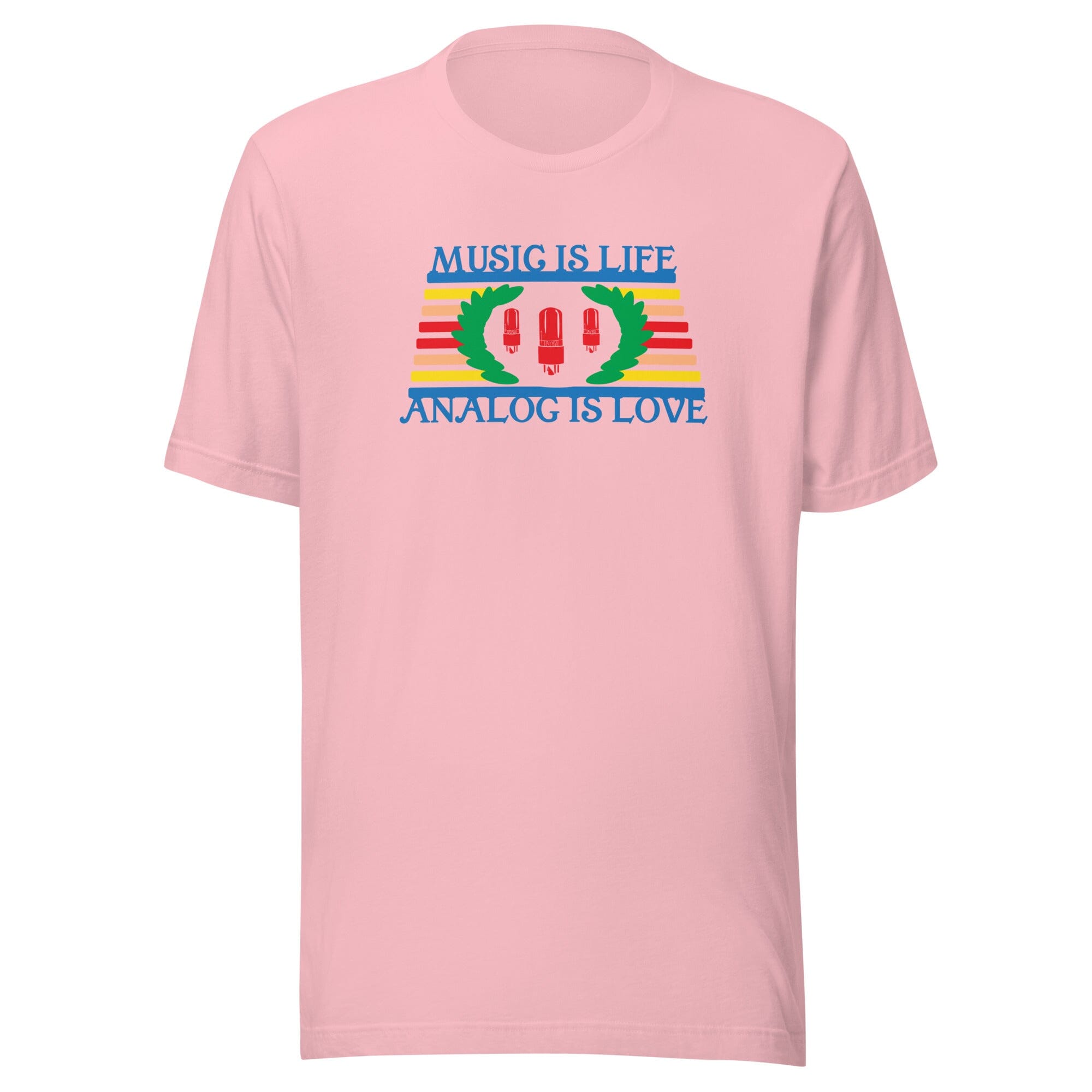 Music is Life, Analog is Love Shirt 2 Apparel Fuzz Audio 