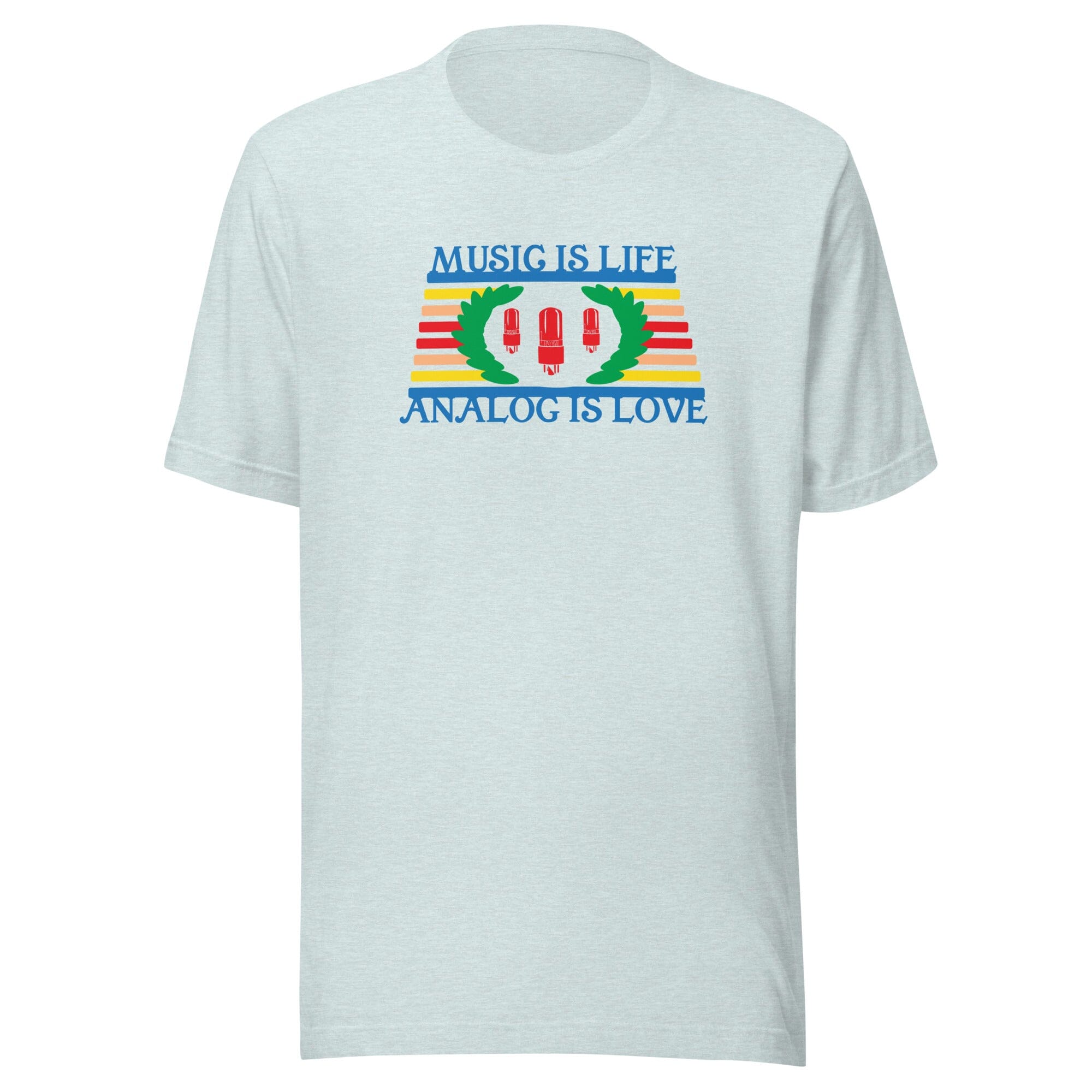 Music is Life, Analog is Love Shirt 2 Apparel Fuzz Audio 