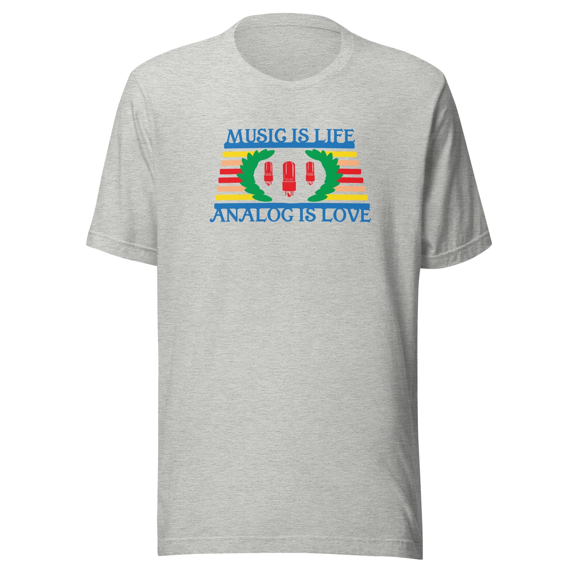 Music is Life, Analog is Love Shirt 2 Apparel Fuzz Audio 