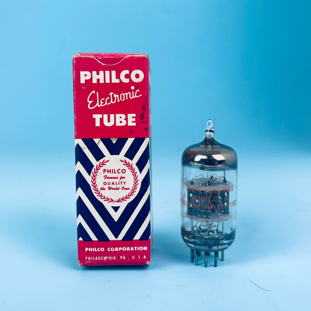 Philco 12AT7 NOS NIB NOS Tubes Fuzz Audio 